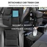 Car Trash Can with Lid and Storage Pockets - 100% Leak-Proof Organizer