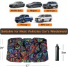 Suntchen Umbrella Car Shade - Upgraded Fiberglass Rips and Shaft, 360° Rotation Sunshade