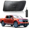 Umbrella Car Shade - Upgraded Steel Rips and Shaft, 360° Rotation Sunshade