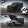 SUV Car Cover Fit for Jeep Wrangler JK JL 2 Outdoor Waterproof Sun Rain 210D Oxford Black