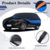 Outdoor Car Cover Waterproof All Weather, Custom Fit for Tesla Model 3