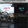 Autatesea Sunshade for Car Windshield for Tesla Model 3/Y Custom Made